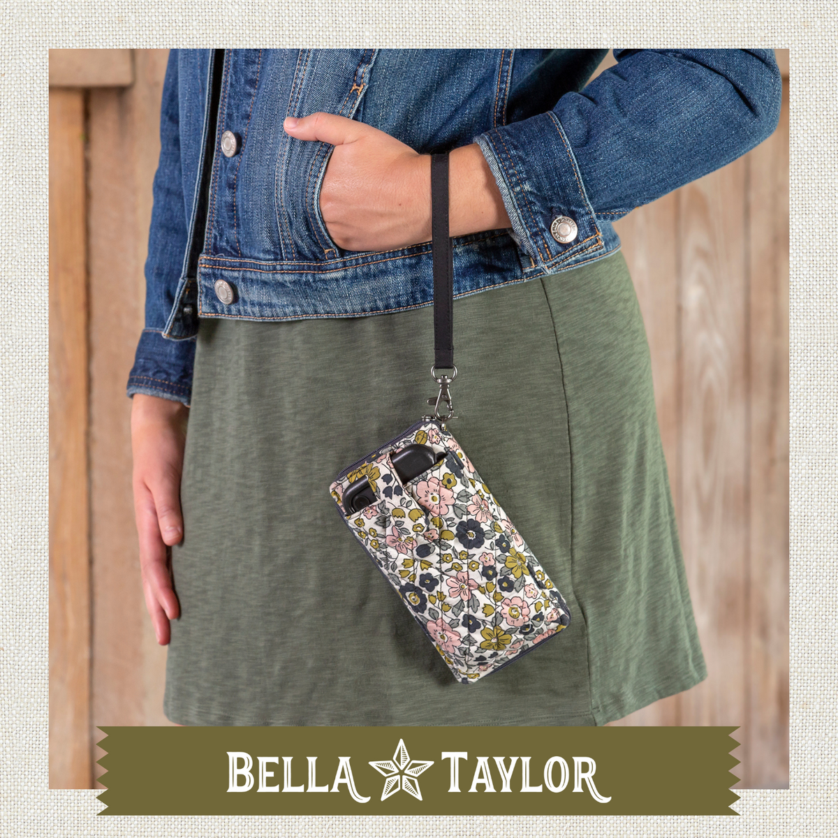 Bella Taylor Small Quilted Tote – Lightweight Floral Purse For Women With 10 Pockets, Charcoal Floral