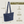 Load image into Gallery viewer, Solid Navy Small Shoulder Tote
