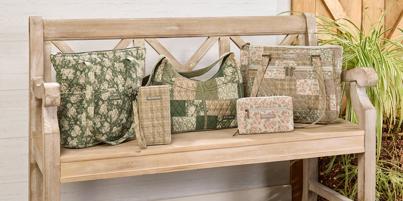 Bella Taylor Quilted Bible Cover For Women Medium Bible Case Burgundy Patchwork