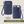 Load image into Gallery viewer, Solid Navy RFID Cell Phone Wristlet
