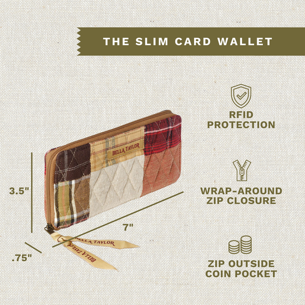 DEAL!  Wyatt RFID Slim Card Wallet