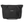 Small Shoulder Tote front view featuring quilted solid, in black, with top zip closure, and 10 total pockets.