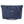 Small Shoulder Tote front view featuring quilted solid, in navy, with top zip closure, and 10 total pockets.