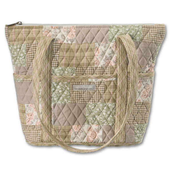 Cameo Rose Patchwork Stride Tote