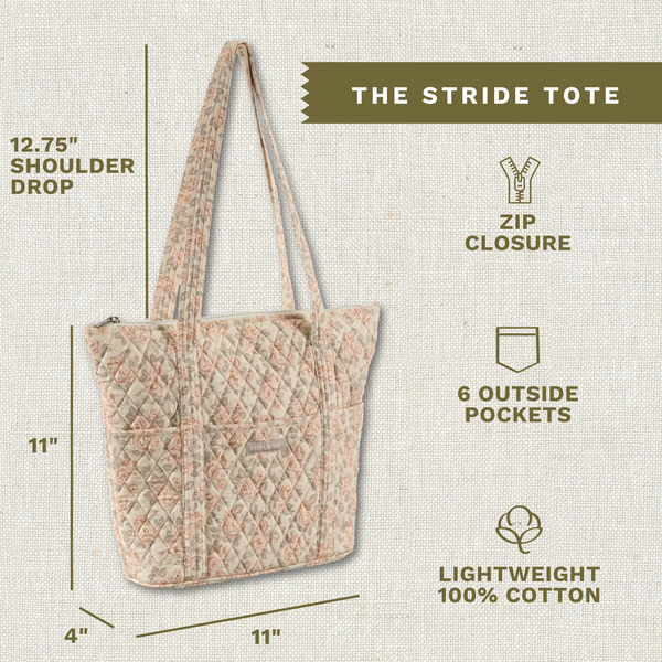 Cameo Rose Stride Tote