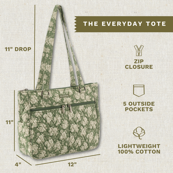 Heirloom Rose Everyday Tote