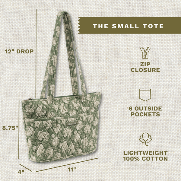 Heirloom Rose Small Tote