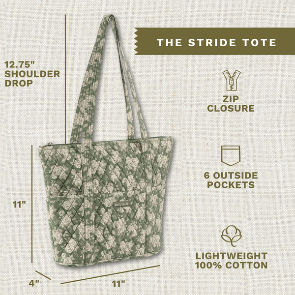 Heirloom Rose Stride Tote