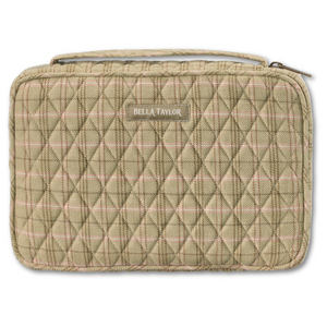 Willow Plaid Small Bible Cover