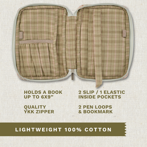 Cameo Rose Small Bible Cover