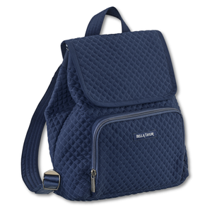 Solid Navy Mini Backpack