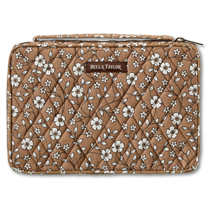 Vintage Vine Brown Small Bible Cover