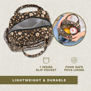 Vintage Vine Midnight Lunch Tote