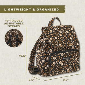 Vintage Vine Midnight Mini Backpack