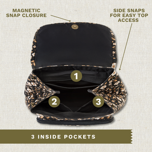 Vintage Vine Midnight Mini Backpack