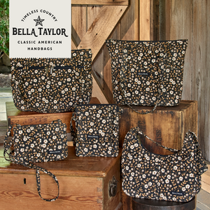 Vintage Vine Midnight Small Bible Cover