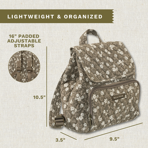 Woodland Floral Mini Backpack