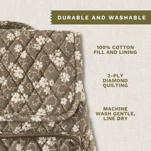 Woodland Floral Mini Backpack