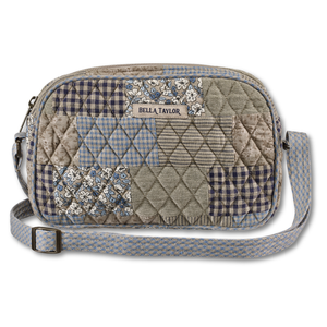 Khaki Patchwork Simple Crossbody