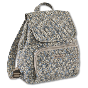 Khaki Floral Mini Backpack