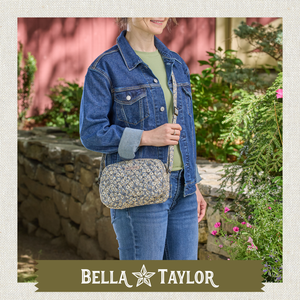 Khaki Floral Simple Crossbody