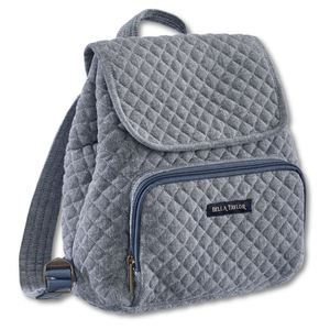 Blue Chambray Mini Backpack