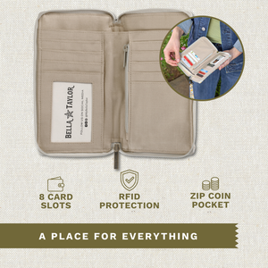 Prairie Meadow RFID Cell Phone Wristlet