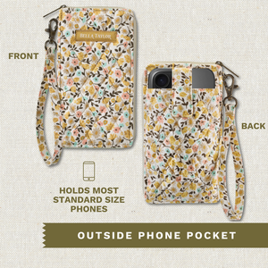 Prairie Meadow RFID Cell Phone Wristlet