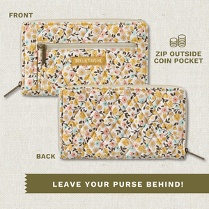 Prairie Meadow RFID Wrist Strap Wallet