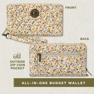 Prairie Meadow RFID Cash System Wallet