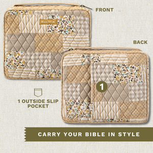 Prairie Meadow Patch Bible Cover