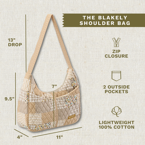 Prairie Meadow Patch Blakely Shoulder Bag