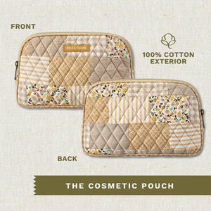 Prairie Meadow Patch Cosmetic Pouch