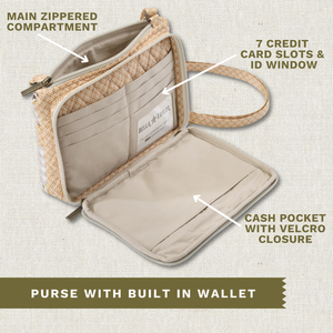 Prairie Meadow Patch Essentials Wallet Crossbody