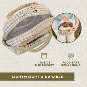 Prairie Meadow Patch Lunch Tote