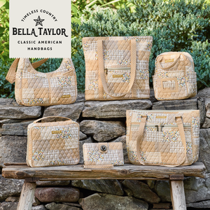 Prairie Meadow Patch RFID Slim Card Wallet