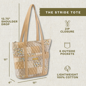 Prairie Meadow Patch Stride Tote