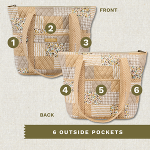 Prairie Meadow Patch Stride Tote