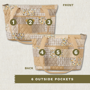 Prairie Meadow Patch Small Tote