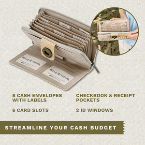 Prairie Meadow Patch RFID Cash System Wallet