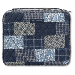 Heritage Blue Patch Bible Cover