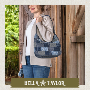 Heritage Blue Patch Blakely Shoulder Bag