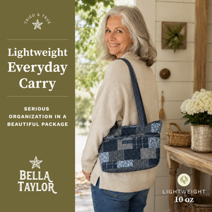 Heritage Blue Patch Small Tote