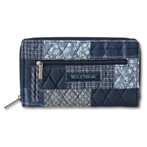 Heritage Blue Patch RFID Wrist Strap Wallet