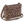 Essentials Wallet Crossbody front view featuring quilted floral fabric in espresso brown, golden tan, soft ivory, and dusty mauve with 3 total pockets.