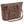 Small Tote front view featuring quilted floral print, in espresso brown, golden tan, soft ivory, and dusty mauve, with top zip closure, and 10 total pockets.