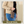 Front-view of woman holding Wrist Strap Wallet made with lightweight 100% cotton construction