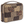Small Bible Cover front view featuring quilted patchwork fabric in espresso brown, golden tan, soft ivory, and dusty mauve.