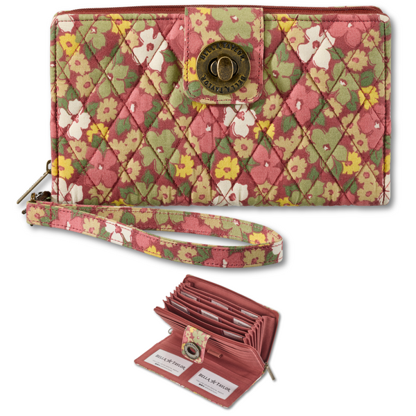 Autumn Garden RFID Cash System Wallet