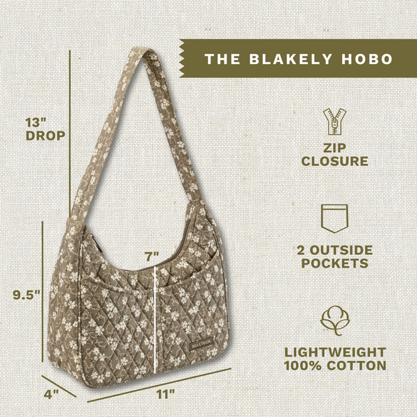 Woodland Floral Blakely Shoulder Bag